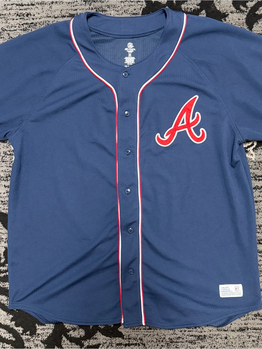 MLB Blue Atlanta Braves Jersey